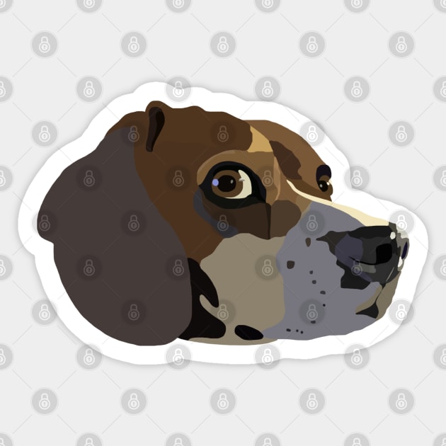 Doggie Sticker by ElviaMontemayor